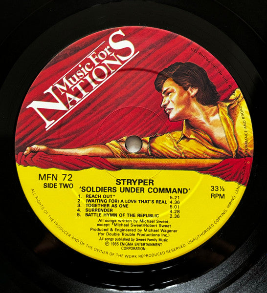 Stryper : Soldiers Under Command (LP, Album)