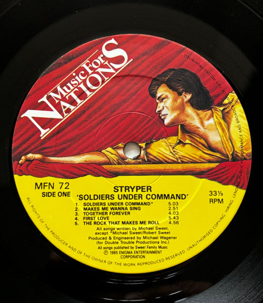 Stryper : Soldiers Under Command (LP, Album)