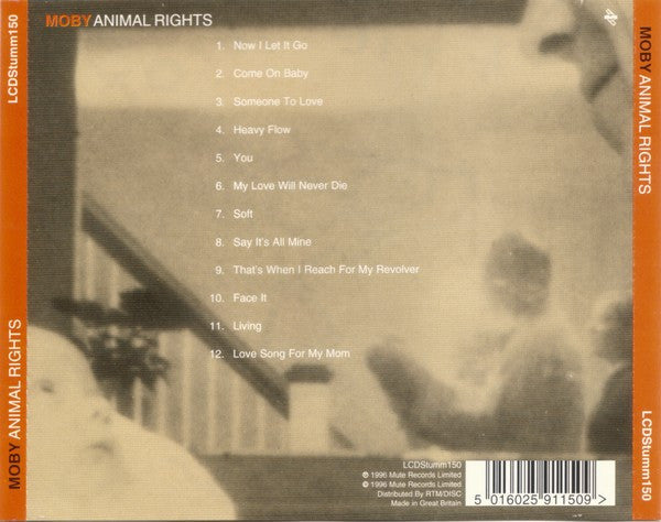 Moby : Animal Rights (CD, Album + CD, Album + Ltd)