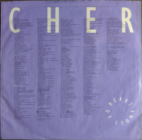 Cher : Heart Of Stone (LP, Album, 2nd)
