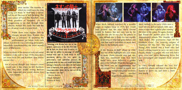 Ronnie James Dio : The Ronnie James Dio Story: Mightier Than The Sword (2xCD, Album, Comp, RM)