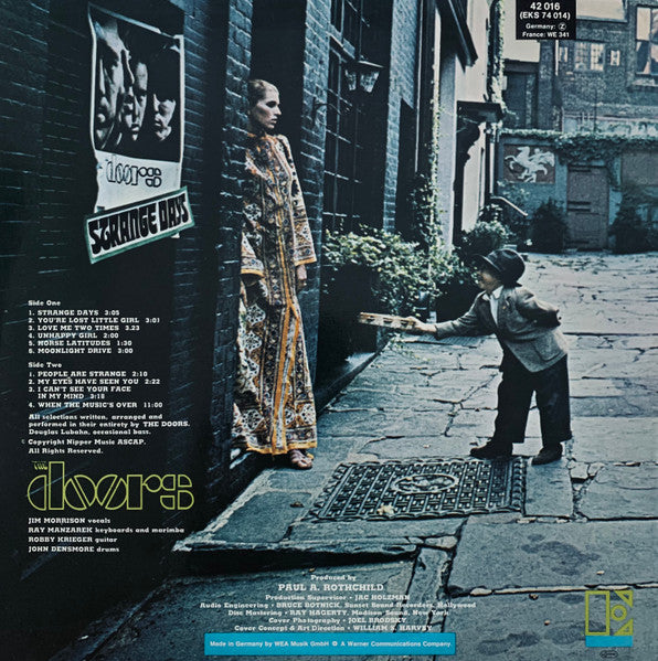 The Doors : Strange Days (LP, Album, RE)