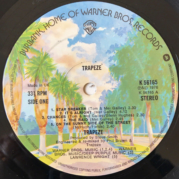 Trapeze : Trapeze (LP, Album)