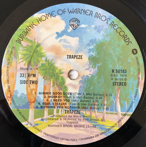 Trapeze : Trapeze (LP, Album)