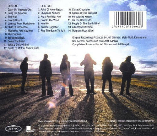 Kansas (2) : The Ultimate Kansas (2xCD, Comp, RM)