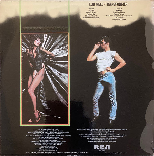 Lou Reed : Transformer (LP, Album, Lam)
