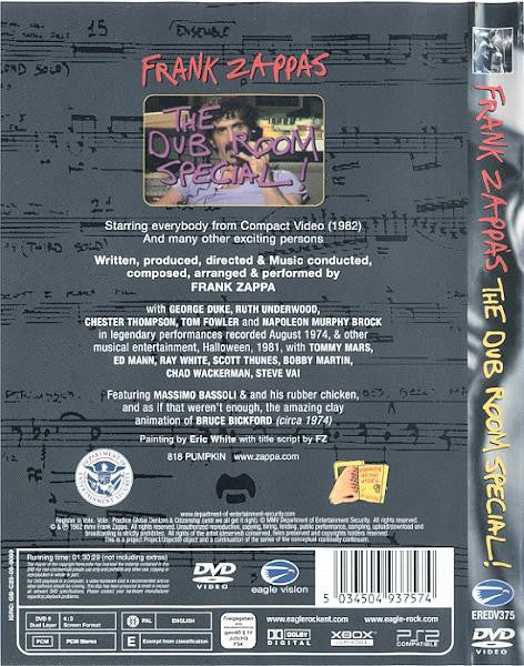 Zappa* : The Dub Room Special! (DVD-V, PAL)