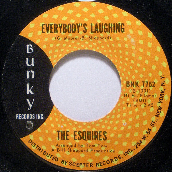The Esquires : And Get Away (7", Single, Styrene)