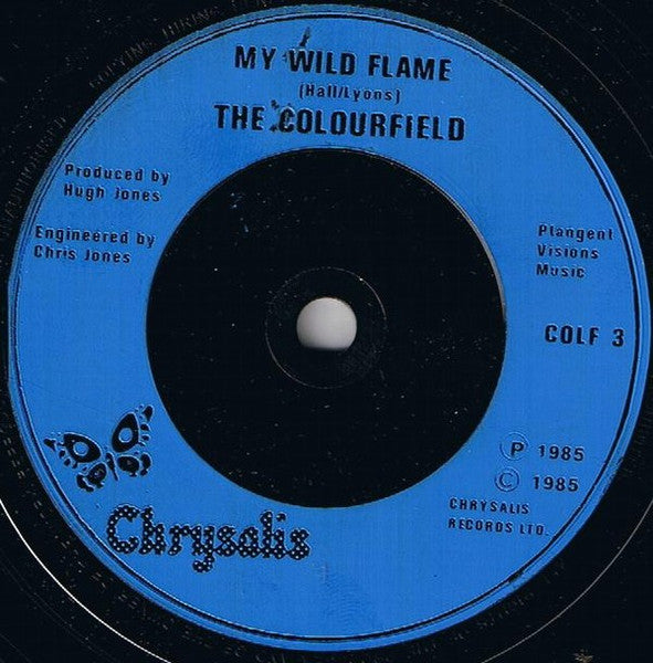 The Colour Field* : Thinking Of You (7", Single, Blu)