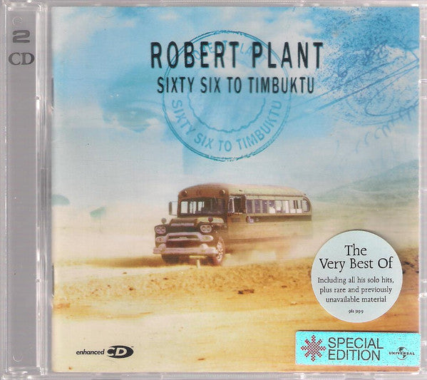 Robert Plant : Sixty Six To Timbuktu (2xCD, Comp, Enh, Jew)