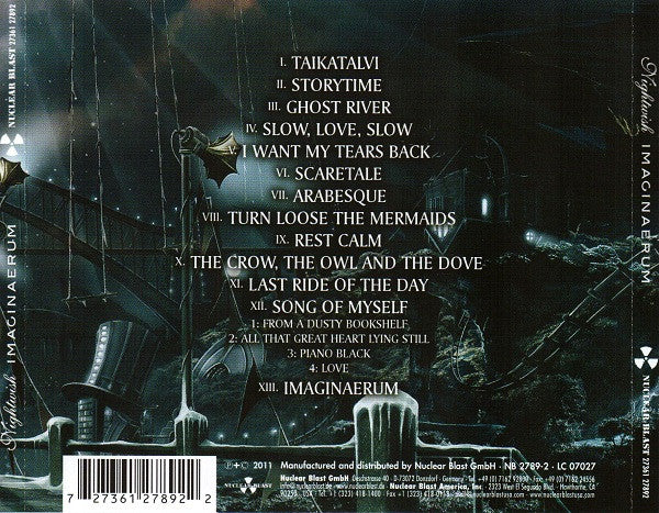 Nightwish : Imaginaerum (CD, Album)