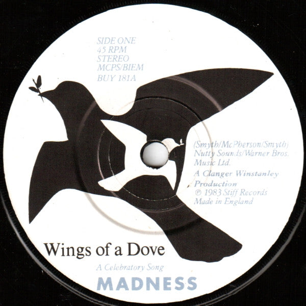 Madness : Wings Of A Dove (7", Single)