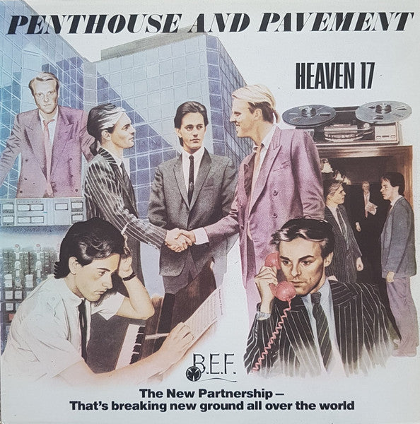 Heaven 17 : Penthouse And Pavement (LP, Album)