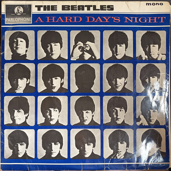 The Beatles : A Hard Day's Night (LP, Album, Mono)