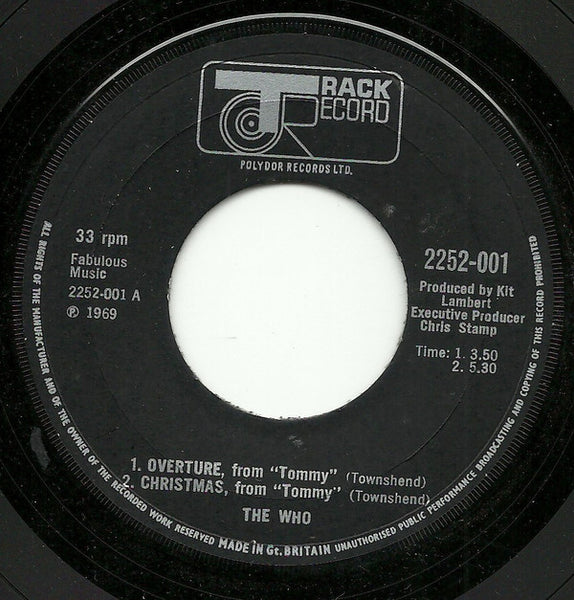 The Who : Tommy (7", EP)