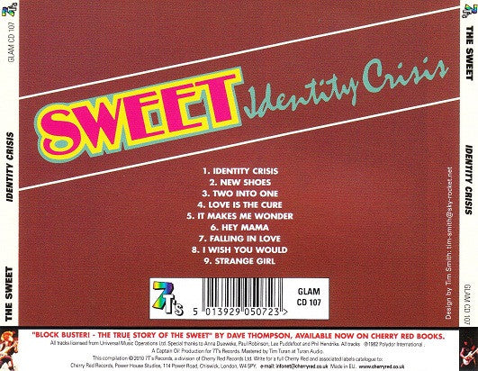 The Sweet : Identity Crisis (CD, Album, RE, RM)