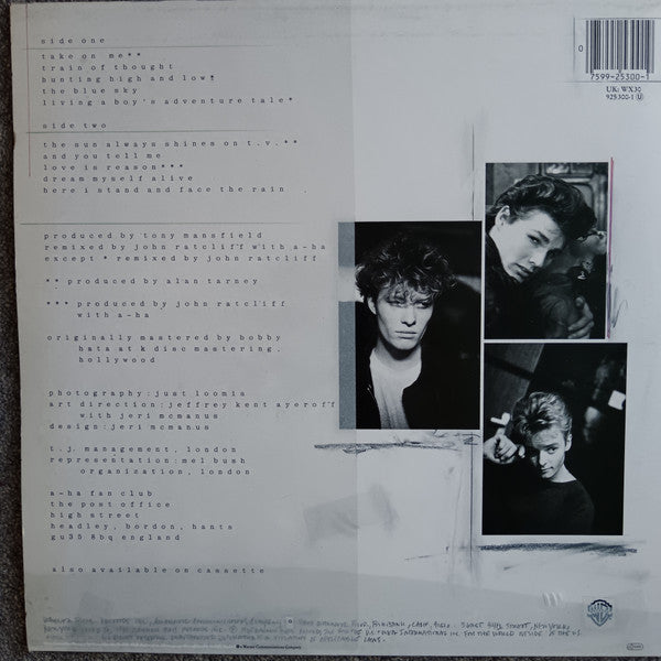 a-ha : Hunting High And Low (LP, Album)