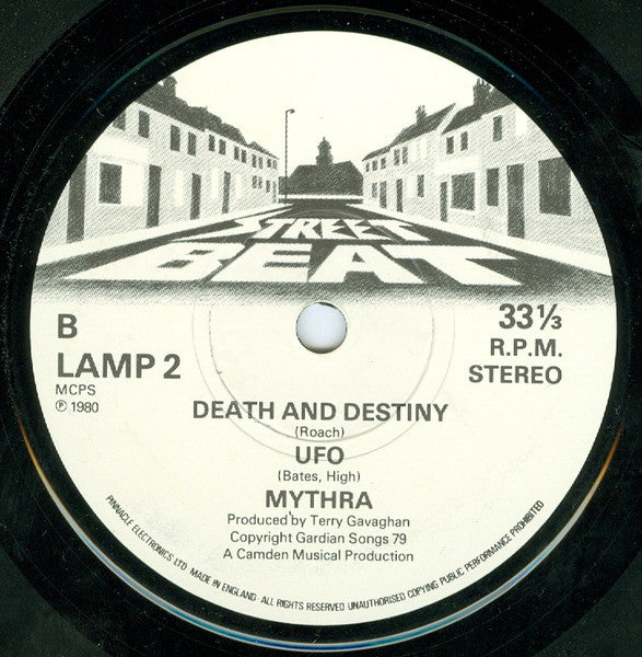 Mythra : The Death & Destiny E.P. (7", EP, RE)