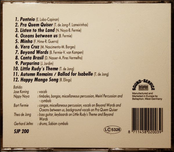 Batida : Batida (CD, Album, RE)