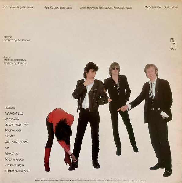 The Pretenders : Pretenders (LP, Album, WEA)