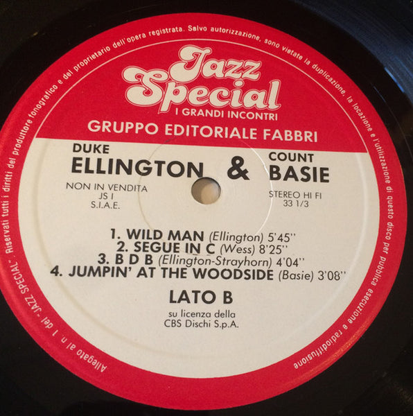 Count Basie & Duke Ellington : Count Basie & Duke Ellington (LP, RE)