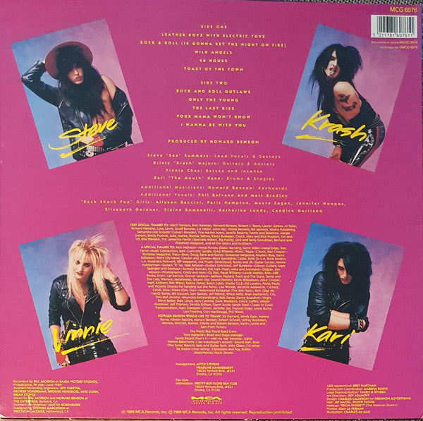 Pretty Boy Floyd : Leather Boyz With Electric Toyz (LP, Album)