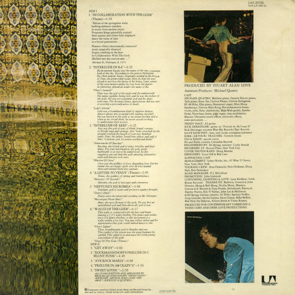 Michael Quatro : In Collaboration With The Gods (LP, Album)