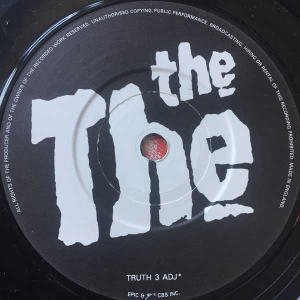 The The : Infected (DJ Edit) (7", Single)
