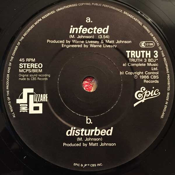 The The : Infected (DJ Edit) (7", Single)