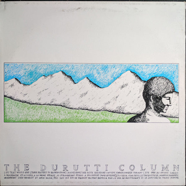 The Durutti Column : Lips That Would Kiss (12", Single)