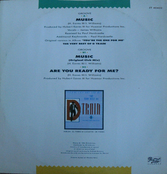 D-Train : Music (12")