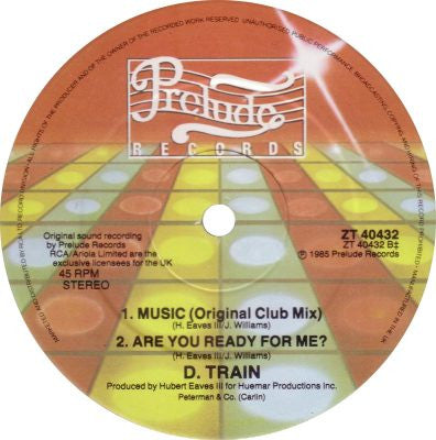 D-Train : Music (12")