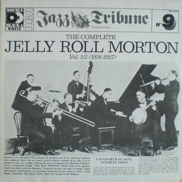 Jelly Roll Morton : The Complete Jelly Roll Morton Vol. 1/2 (1926-1927) (2xLP, Album, Comp, Whi)