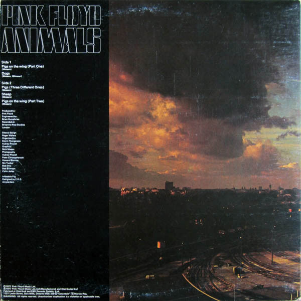 Pink Floyd : Animals (LP, Album, Don)