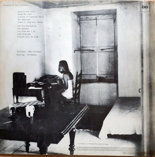 Leonard Cohen : Songs From A Room (LP, Album, Mono)