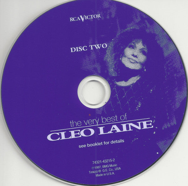 Cleo Laine : The Very Best Of Cleo Laine (2xCD, Album, Comp)