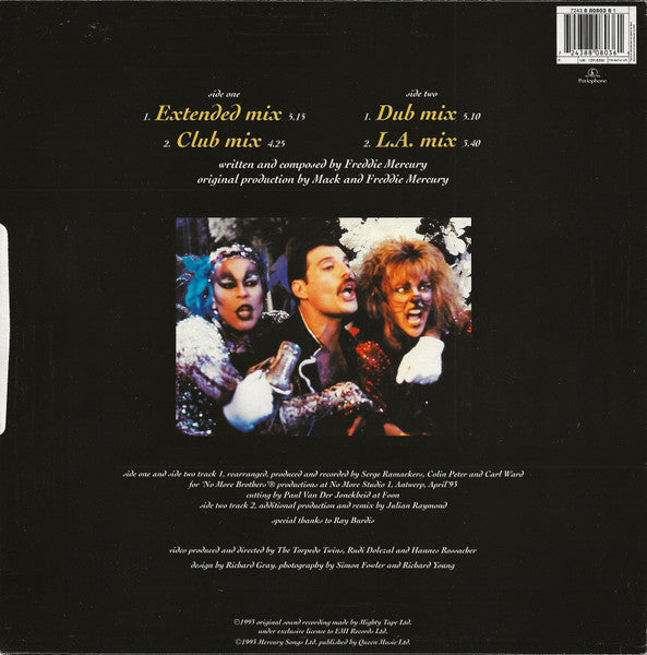 Freddie Mercury : Living On My Own (12", Single)