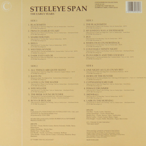 Steeleye Span : The Early Years (2xLP, Comp, Gat)