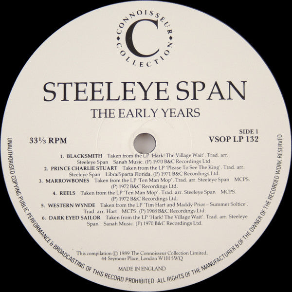 Steeleye Span : The Early Years (2xLP, Comp, Gat)