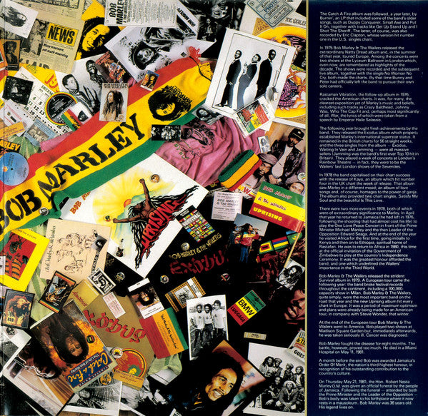 Bob Marley And The Wailers* : Legend (The Best Of Bob Marley And The Wailers) (LP, Comp, Gat)