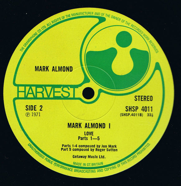 Mark-Almond : Mark-Almond (LP, Album)