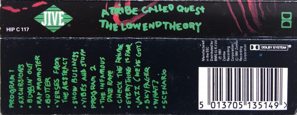 A Tribe Called Quest : The Low End Theory (Cass, Album)