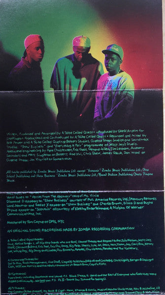 A Tribe Called Quest : The Low End Theory (Cass, Album)