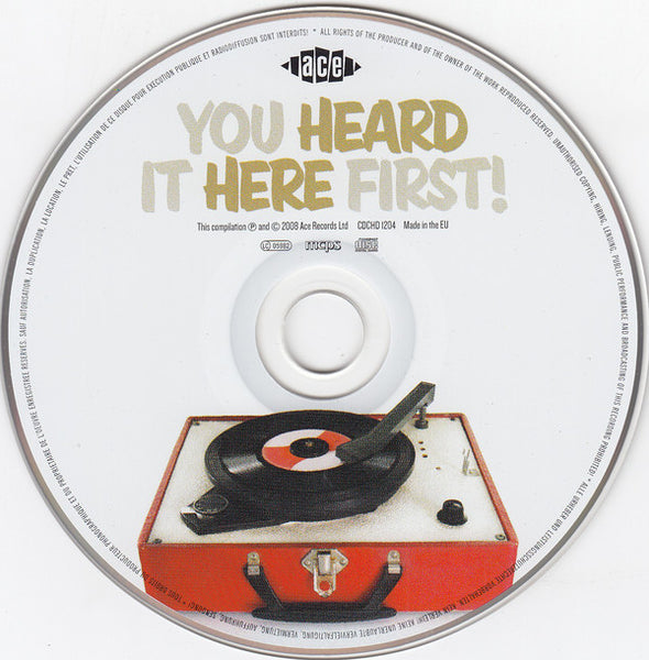 Various : You Heard It Here First! (CD, Comp)