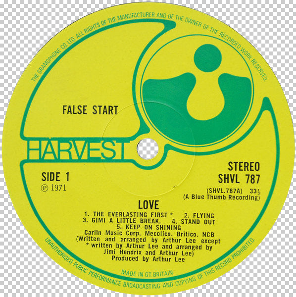 Love : False Start (LP, Album)