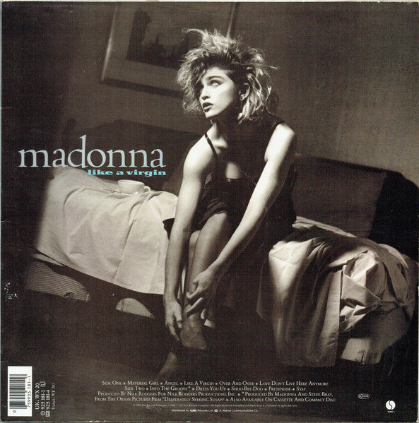 Madonna : Like A Virgin (LP, Album, RE, PRS)