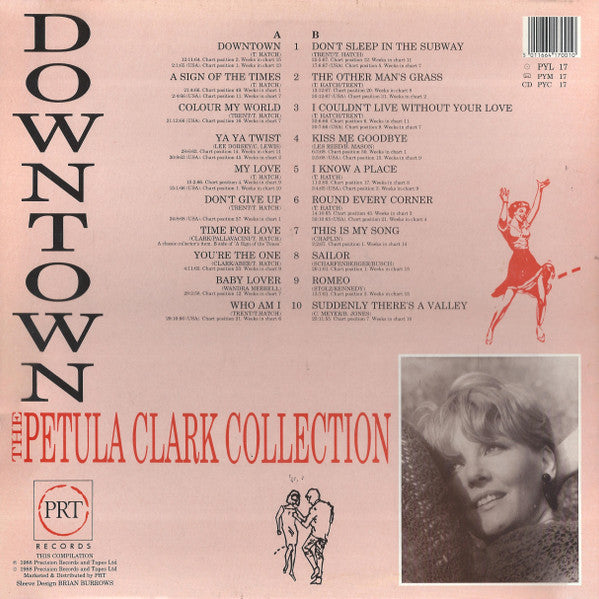Petula Clark : Downtown - The Petula Clark Collection (LP, Comp)