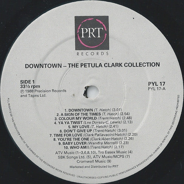 Petula Clark : Downtown - The Petula Clark Collection (LP, Comp)
