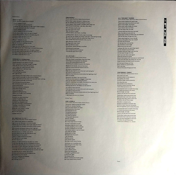 The Fixx : Ink. (LP, Album)