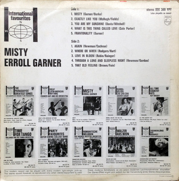 Erroll Garner : Misty (LP, Album)